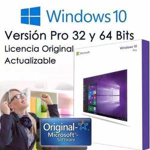 Licencia Original Windows10 Pro  Bits