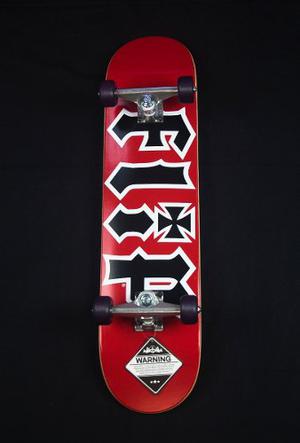 Patineta Standard Flip Hkd Red Con Trucks Marca Krux