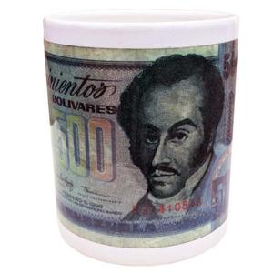 Tazas Mug / Modelo Billete De 500 Bolívares