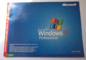 Windows Xp Professional Con Disco Original Manual Y Codigos