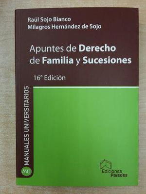 Apuntes De Derecho De Familia Y Sucesiones