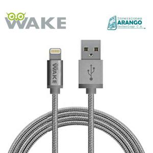 Cable Wake Original Gama Alta 6.5ft 2m Iphone 5 6 7 Ipad Ipo