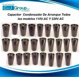 Capacitor Condensador De Arranque Todos Modelos 110/220v.ac