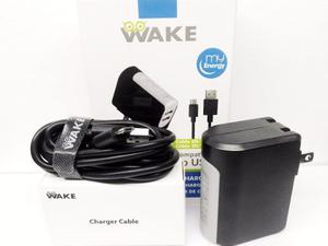 Cargador Original Wake Micro Usb 2a Samsung Lg Blu (tienda)