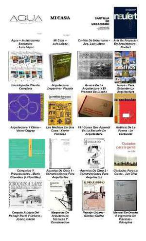 Catalogo Completo (libros Arquitectura, Ingenieria Y Afines)