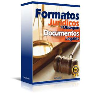 Formatos Jurídicos Documentos Legales Completos + Bonos
