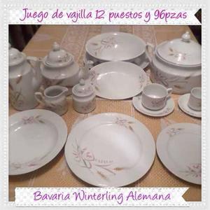 Juego De Vajilla Alemana Winterling Bavaria