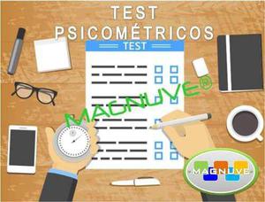 Kit Aplicación Test Psicométricos Pruebas Respuestas