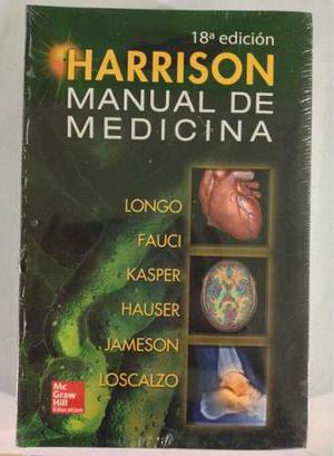 Libro Harrinson Manual De Medicina Interna.