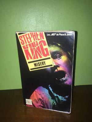 Libro, Misery De Stephen King, Usado.
