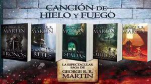 Libros Game Of Thrones / Juego De Tronos Pdf-epub 1-5 Todos