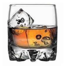 Set 6 Vasos Vidrio Whiskey Import Turquía Pasabahce Silvana