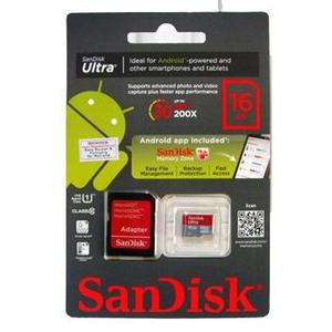 Tarjeta De Memoria Sandisk Micro Sd 16gb Csembs- 61