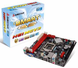 Tarjeta Madre Biostar H61mgv3 Ddr + Procesador G