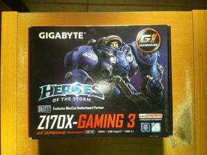 Tarjeta Madre Gigabyte Z170x Gaming 3 Ddr4