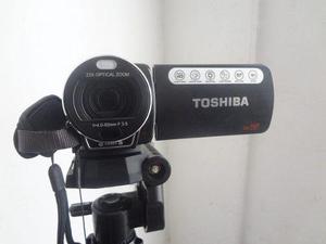Video Camara Toshiba Camileo X400 Con Tripode Y Accesorios