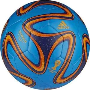 Balón Fútbol adidas #5 Brazuca Glider Azul Modelo G