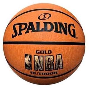 Balon De Basket Spalding Numero 7 Nba Gold Original 100%
