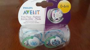 Dos Paquetes De Chupones 0-6m Y 6-18m Marca Avent