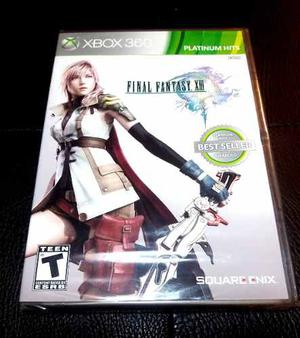 Final Fantasy Xiii Para Xbox 360 Original Nuevo Y Sellado