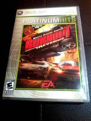 Juego Burnout Racing Para Xbox 360 Original Como Nuevo