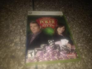 Juego Fisico World Championship Poker Para Xbox 360 Original