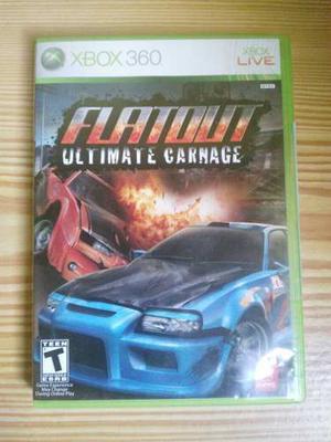Juegos Xbox 360 Original Flatout Ultimate Carnage Autos