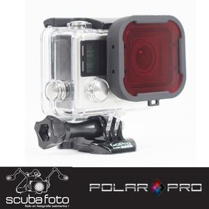 Polar Pro Filtro Rojo Para Gopro Hero3+ Y Hero 4 - P