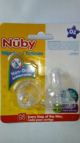 Tetinas Nuby Antiderrames Bebes 0 Meses + Nuevo