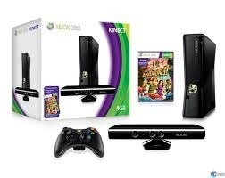 Xbox 360 Slim 4gb Con Sensor Kinect Y Porta Consola