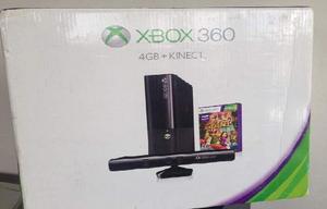 Xbox360e 4gb+ Kinect+4 Juegos
