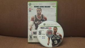 ¡click! Nba Live 09 Original Xbox 360 Basket Deportes