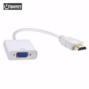 Adaptador Hdmi A Vga Full Hd 1080.