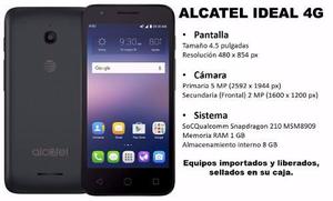 Alcatel Ideal 4g Lte Desbloqueado 4060a Android 5mp 8gb Quad