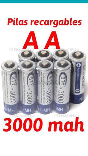 Baterias/pilas Recargables Aa 1.2 V 3000 Amh