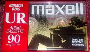 Cassette Maxell Viergenes/sellados Ur 90 Minutos