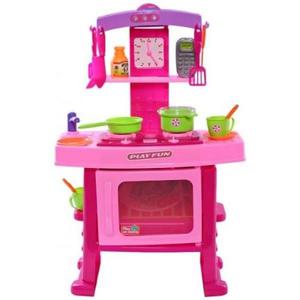 Cocina De Juguete Infantil Para Niñas Con Luces Y Sonidos