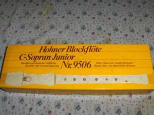 Flauta Hohner Blockflote C-sopran Junior Nr.9506
