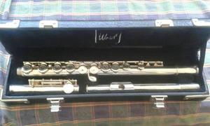 Flauta Transversa Weril D720 En Excelentes Condiciones