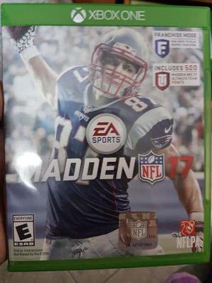 Juego Nfl Madden 17 Xbox One Original