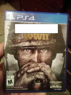 Juego Ps4 Ww2 Cod Wwii