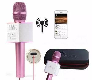 Karaoke Microfono Con Conertas Incorporadas Bluetooth Usb
