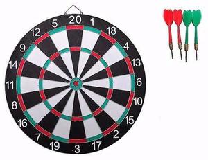 Lanza Dardos Dart Game Tablero 4 Dardos Punta Metal Juego