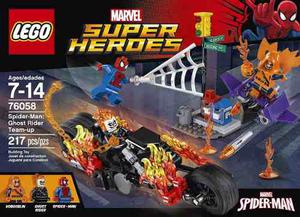 Lego Super Héroes  Spider Man,motorista Fantasma 217
