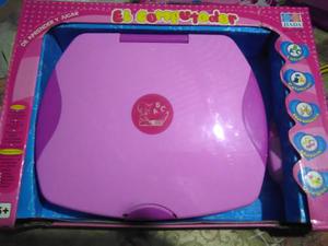 Mini Lapto Juguete Educativo, Pc Niñas 25 Funciones