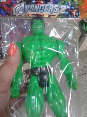 Muñecos Avengers Airon Man Batman Capitan America Y Hulk