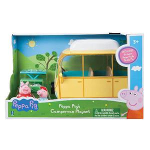 Peppa Pig Camper Original Incluye A Peppa Y A Papa Pig