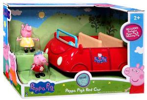Peppa Pig Carro Rojo Con Sonido Original