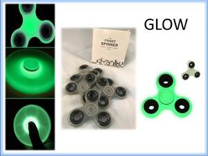 Spinner Glow Incandescentes Brillan En La Oscuridad