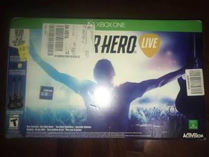 Xbox One Combo Guitar Hero Live 2 Guitarras + Juego